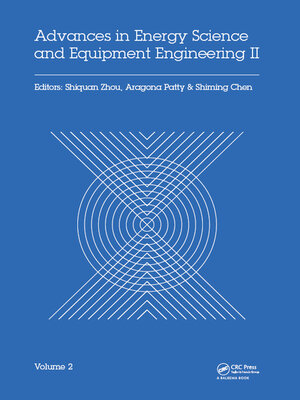 cover image of Advances in Energy Science and Equipment Engineering II Volume 2